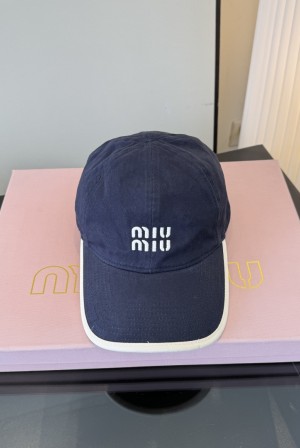 미우미우(MIU MIU) 베이스볼 캡 모자
