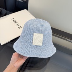 로에베(LOEWE) 니트 버킷햇 모자