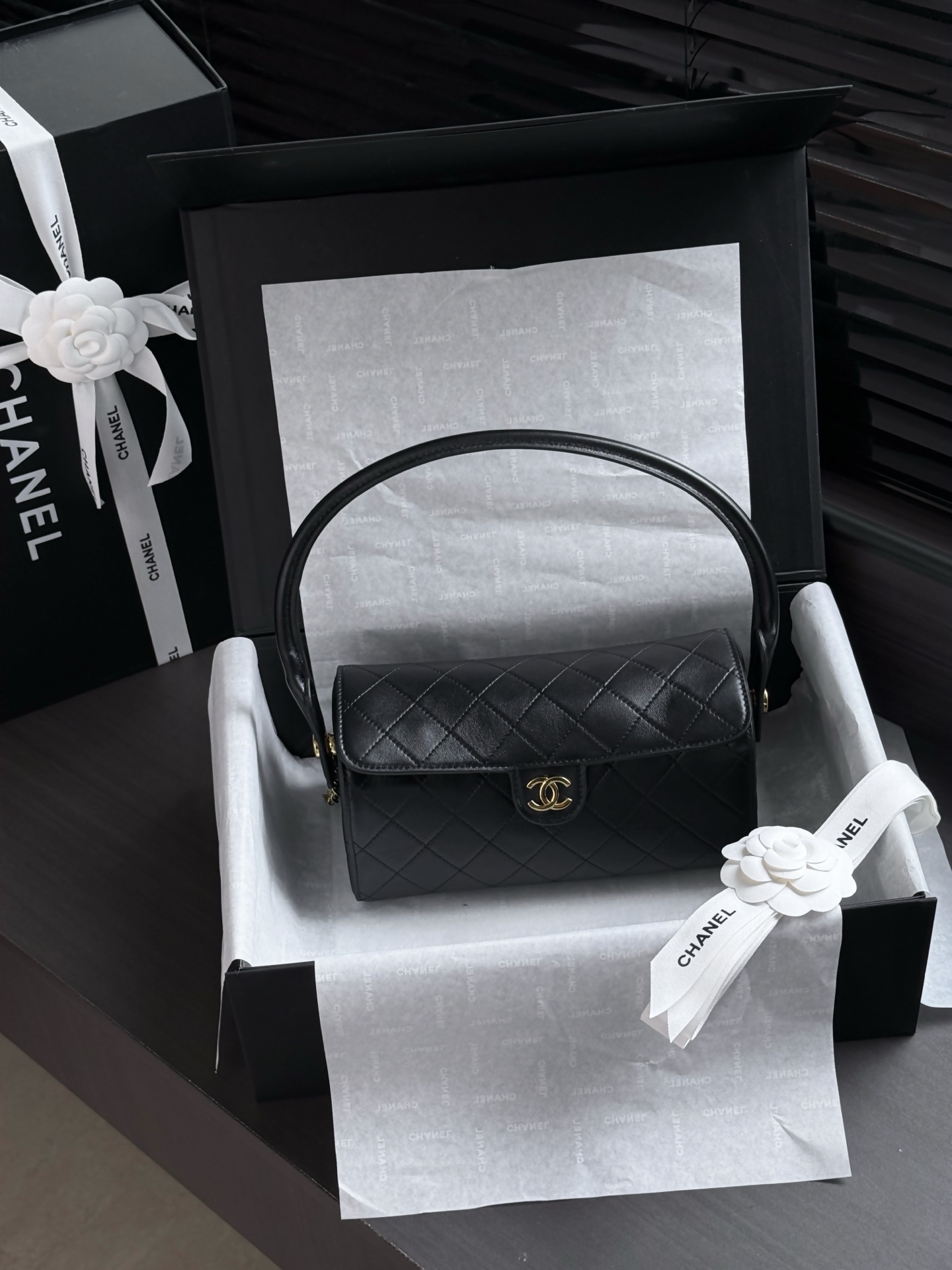 [Chanel] 샤넬 26A 빈티지 볼링백 (Bowling Bag) 가방