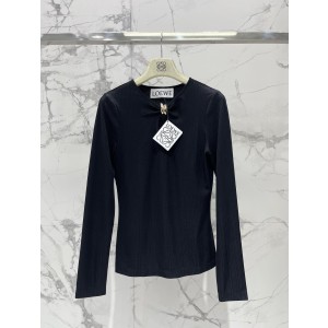 [LOEWE] 로에베 26SS 트위스트 컷아웃 긴팔 니트 의류