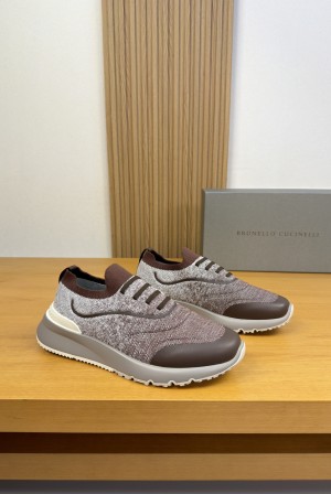 [Brunello Cucinelli] 브루넬로 쿠치넬리 하이엔드 캐주얼 스니커즈 신발