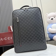 [GUCCI] 구찌 GG 엠블럼(GG Emblem) 백팩 가방 (857974 - 블랙)