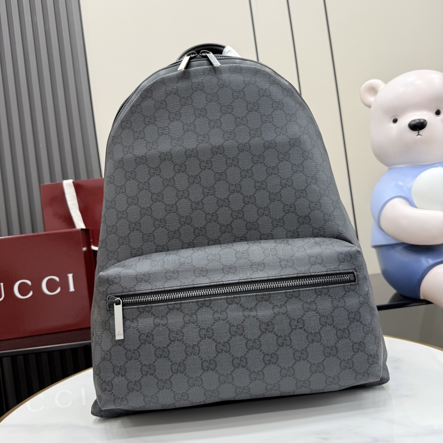 [GUCCI] 구찌 에센스 클래식(Gucci Essence Classic) 백팩 (A0020S - 블랙) 가방