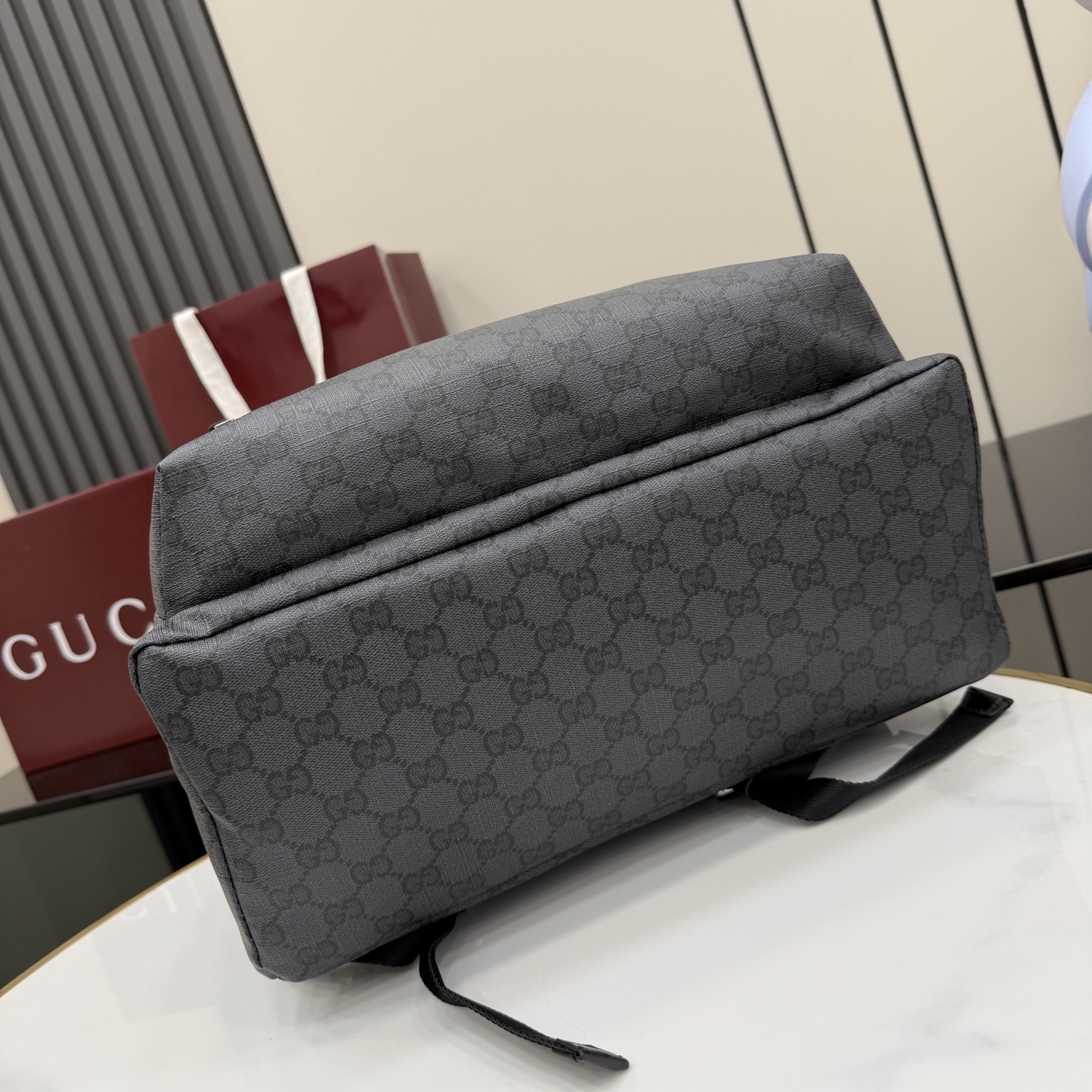 [GUCCI] 구찌 에센스 클래식(Gucci Essence Classic) 백팩 (A0020S - 블랙) 가방