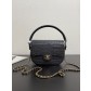 [Chanel] 샤넬 26A 메티에 다르(Métiers d'Art) 악어 패턴 핸들 백 - 그레이 (AS6424) 가방