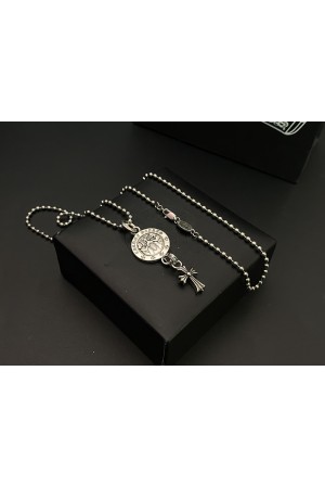 크롬하츠(CHROME HEARTS) 코인 크로스 목걸이 악세사리