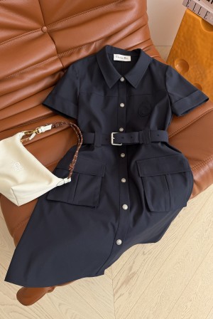 Dior 디올 26SS 시그니처 엠블럼 자수 원피스 의류