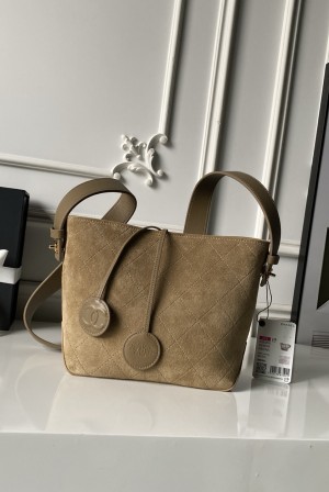 Chanel 샤넬 26SS 스웨이드 퀼팅 버킷백 (AS6268) 가방