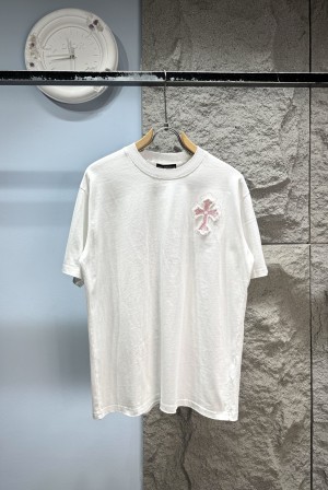 크롬하츠(CHROME HEARTS) 아플리케 반팔 티셔츠 상의 의류