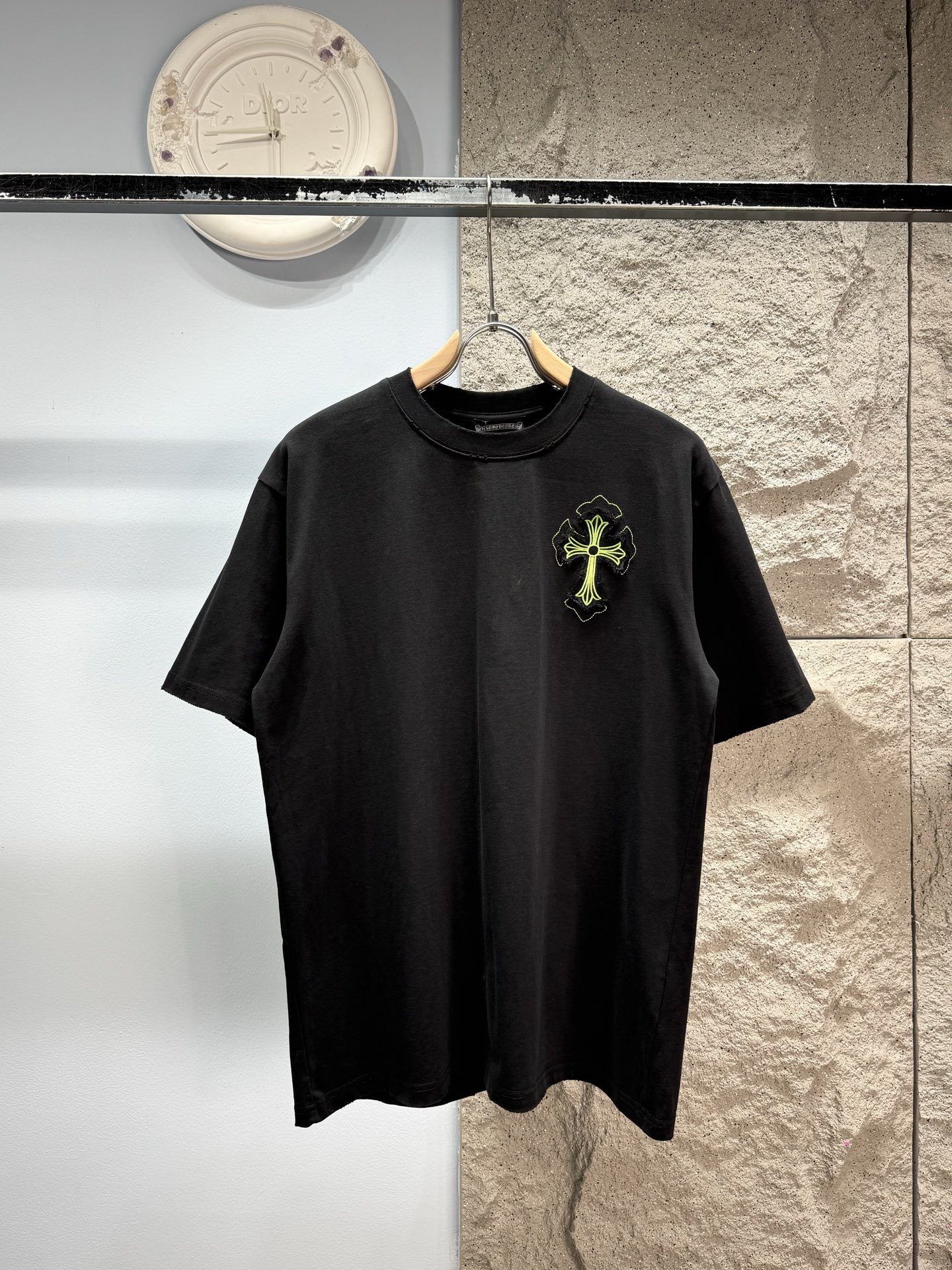 크롬하츠(CHROME HEARTS) 아플리케 반팔 티셔츠 상의 의류