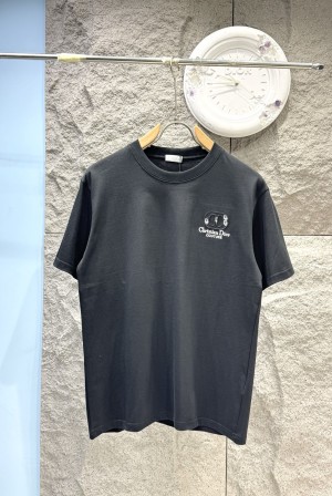 디올(DIOR) CD 자수 반팔 티셔츠 상의 의류