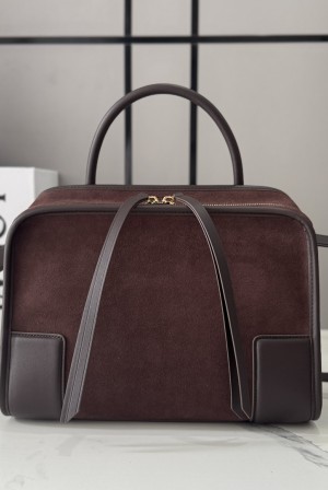 Loewe 로에베 아마조나(Amazona) 180 미디엄 스웨이드 레더 백 가방