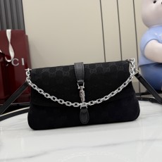 GUCCI 구찌 GG 캔버스 이브닝 체인 백 - 블랙 가방