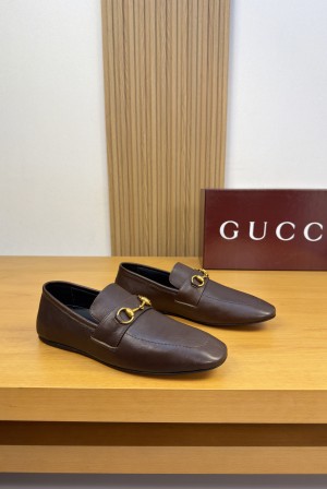 GUCCI 구찌 나파 소가죽 클래식 로퍼 구두 신발