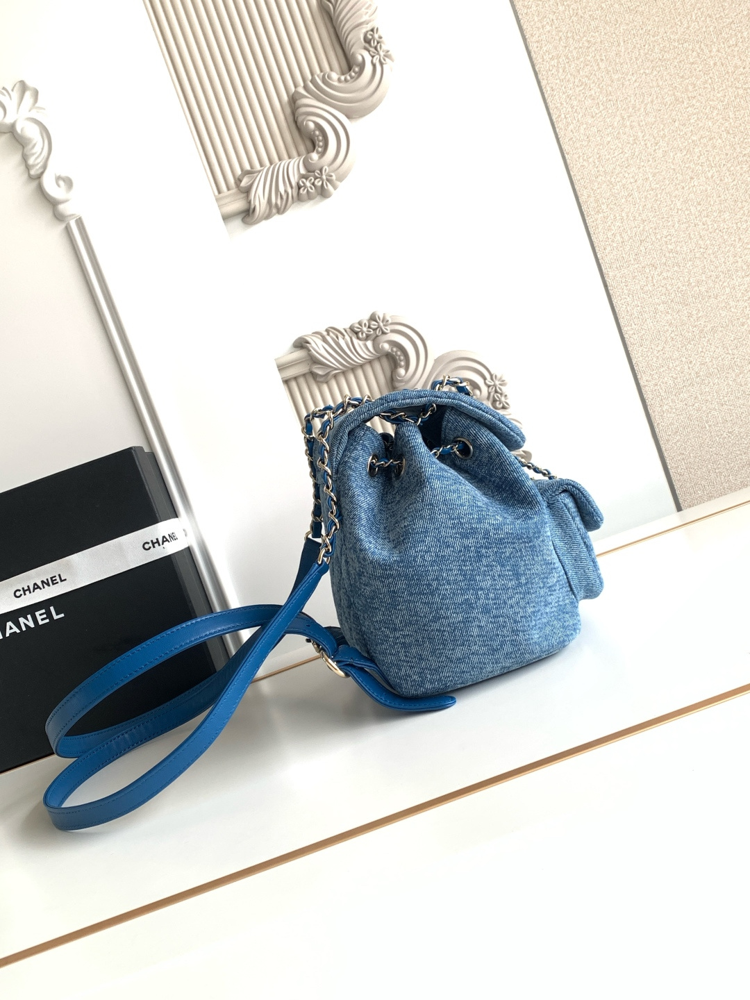 Chanel 샤넬 26SS 두마(Duma) 데님 스몰 백팩 (AS2908) 가방