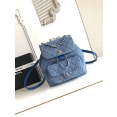 Chanel 샤넬 26SS 두마(Duma) 데님 라지 백팩 (AS3618) 가방