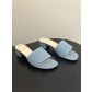 디올(Dior) 메다이옹 데님 자수 슬리퍼 신발