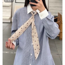 셀린느(CELINE) 트윌 실크 미니 목도리 스카프