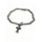 크롬하츠(Chrome Hearts) 크로스 쿠바 체인 팔찌 액세서리