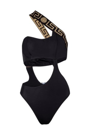 베르사체(VERSACE) 원숄더 컷아웃 수영복 의류