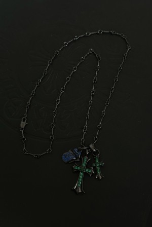 크롬하츠(Chrome Hearts) 멀티 크로스 목걸이 액세서리