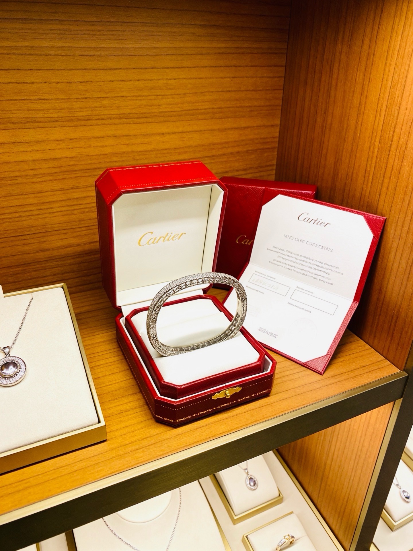 까르띠에(Cartier) 링 포인트 팔찌 액세서리