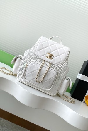 Chanel 샤넬 25S 퀼팅 메쉬 백팩 (AS5484) 가방