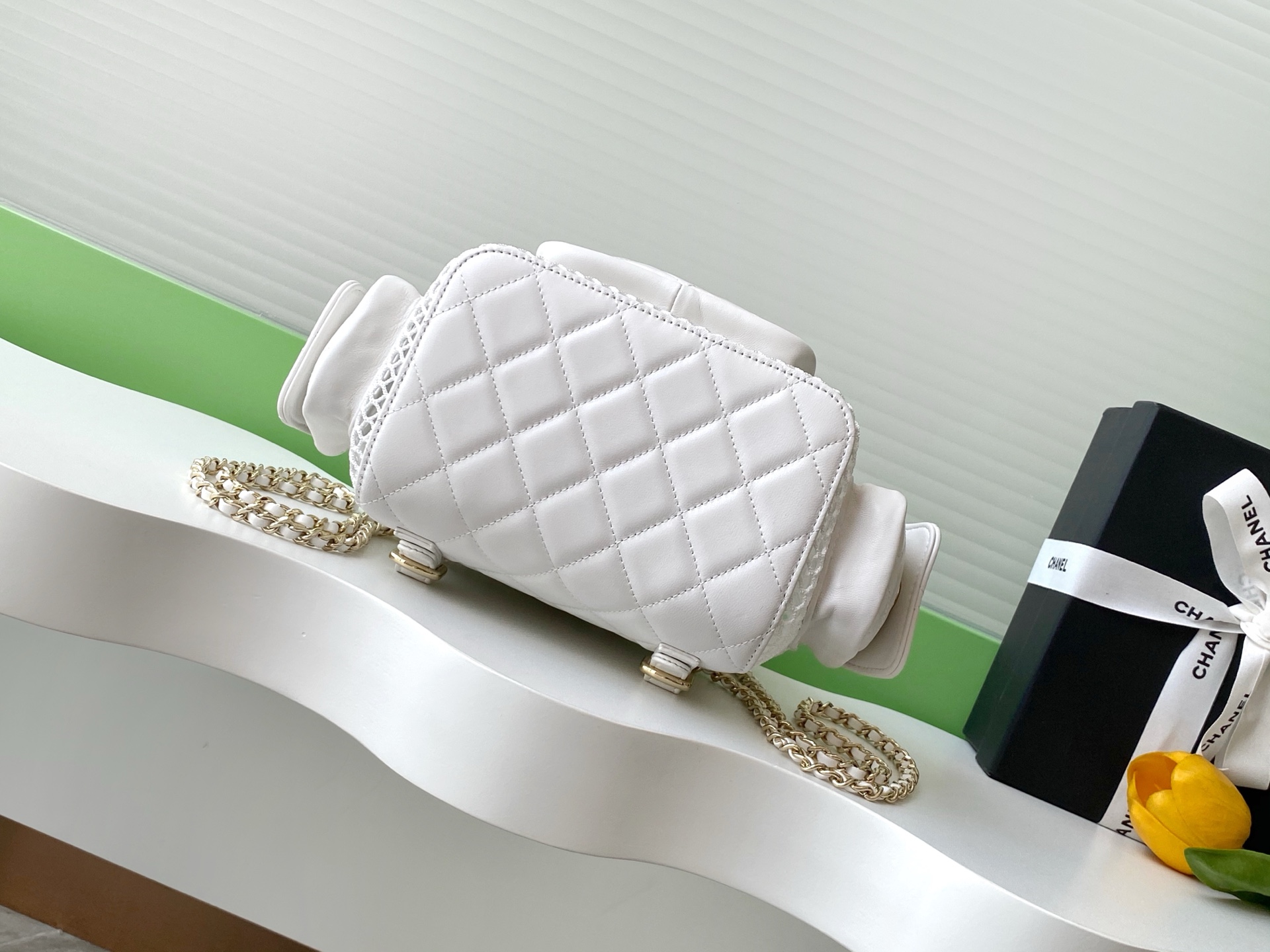 Chanel 샤넬 25S 퀼팅 메쉬 백팩 (AS5484) 가방