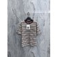 샤넬(CHANEL) 스트라이프 반팔 티셔츠 상의 의류