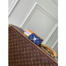 LV 루이비통 M27561 포쉐트 클레(Pochette Clés) XS 데님 플라워 지갑