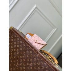 LV 루이비통 M2A151 빅토린(Victorine) 월렛 - 핑크 자카드 지갑