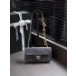 Chanel 샤넬 AS6340 26A 메탈릭 체인 백 / 악어 패턴 가방