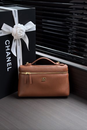 Chanel 샤넬 AP5347 26A 그레인드 카프스킨 LP 베니티 백 미디움 가방