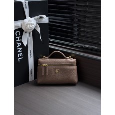 Chanel 샤넬 AP5346 26A 그레인드 카프스킨 LP 베니티 백 가방