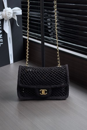 Chanel 샤넬 AS6157 26M 코코 비치 크로셰 체인 백 가방