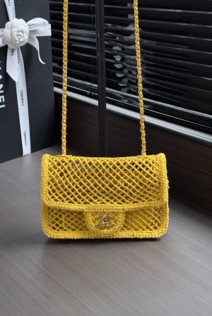 Chanel 샤넬 AS6157 26M 코코 비치 크로셰 체인 백 가방