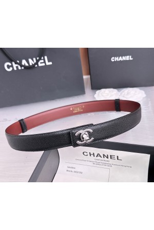 Chanel 샤넬 3.0cm 프리미엄 레버러블 벨트