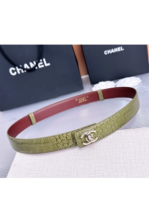 Chanel 샤넬 3.0cm 프리미엄 리버서블 벨트