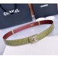 Chanel 샤넬 3.0cm 프리미엄 리버서블 벨트