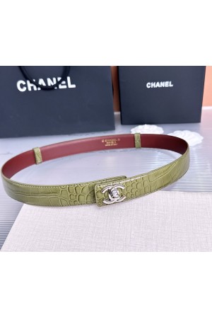 Chanel 샤넬 3.0cm 프리미엄 리버서블 벨트