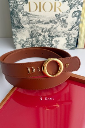 Dior CD 디올 3.0cm 프리미엄 레버러블 벨트