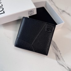 LOEWE 로에베 소프트 그레인 카프스킨 퍼즐 바이폴드 월렛 D01126 지갑