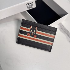 LOEWE 로에베 루이 웨인 컬래버레이션 아트 워크 카드 홀더 D01715 지갑