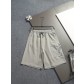 루이비통(LV) 핸드컷 패치 자수 밴딩 쇼츠 하의 의류