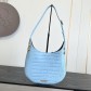 CHANEL 샤넬 26K 크루즈 스카이 블루 크로코다일엠보 토트 겸 숄더백 가방