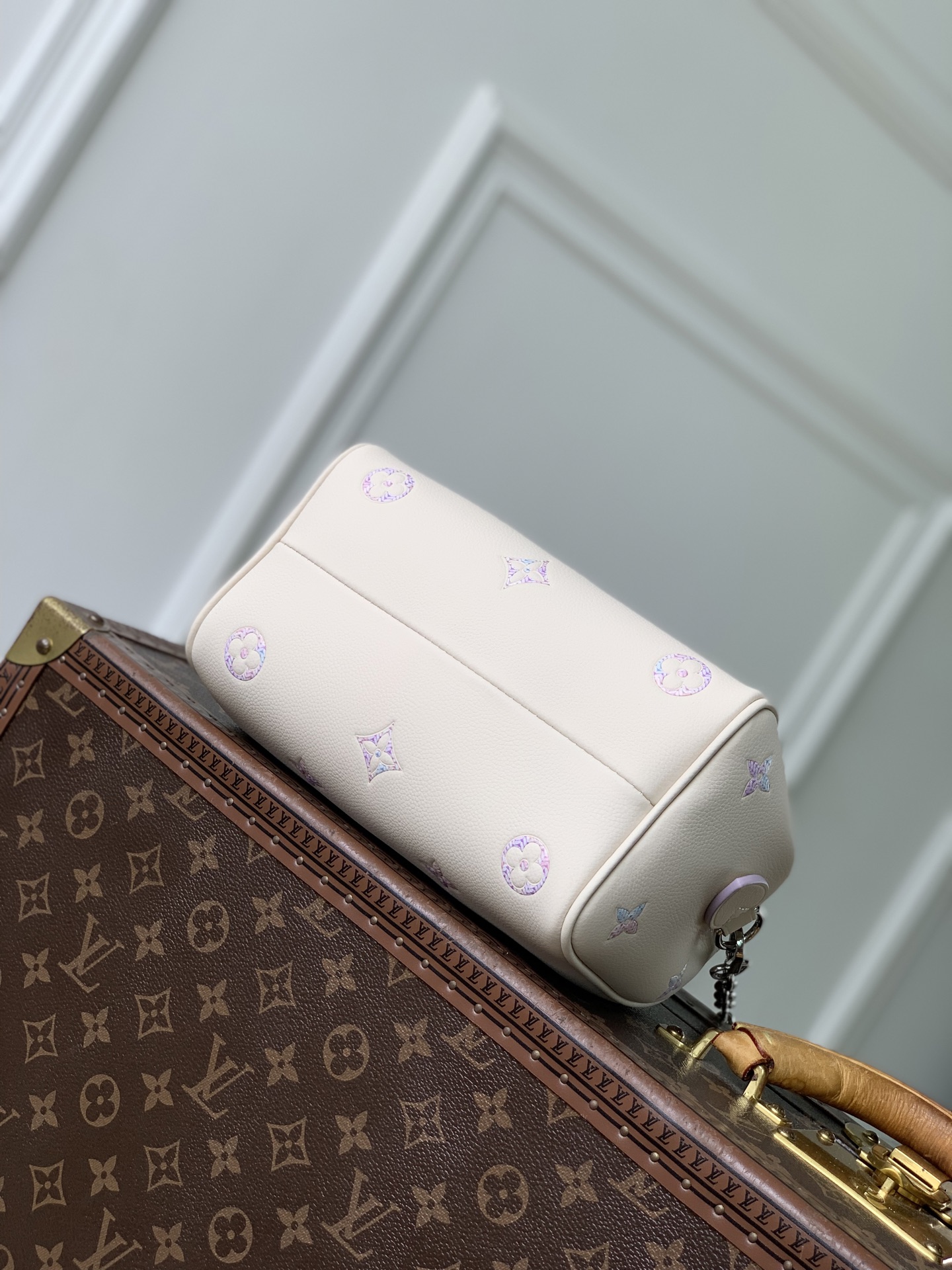 LOUIS VUITTON LV 루이비통 Speedy Bandoulière 20 모노그램 앙프렝뜨 링크 그라데이션 토트 겸 숄더백 (M2A099) 가방