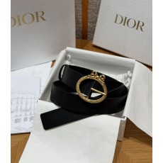 디올(DIOR) 리버서블 카프스킨 앤티크 핀 버클 벨트