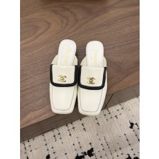 샤넬(CHANEL) 스퀘어토 미들굽 슬리퍼 신발
