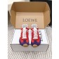 로에베(LOEWE) 스웨이드 메시 러너 스니커즈 신발