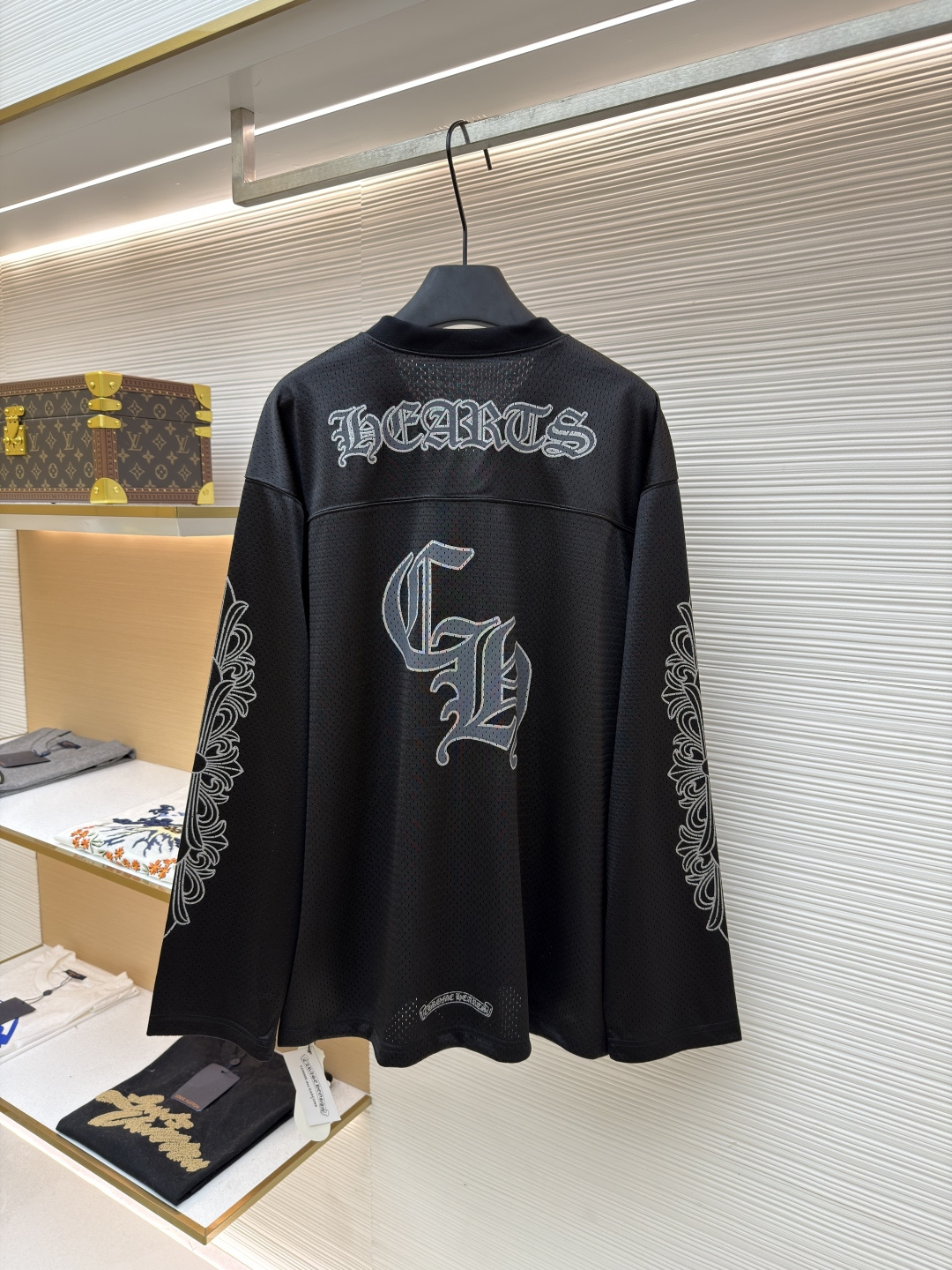 크롬하츠(CHROME HEARTS) 메쉬 아이스하키 저지 상의 의류